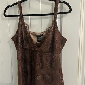 Lined large top , size medium